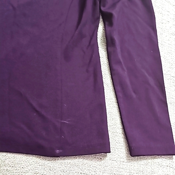 Ann Taylor Dark purple 💜 Tailored top xs - Picture 3 of 9